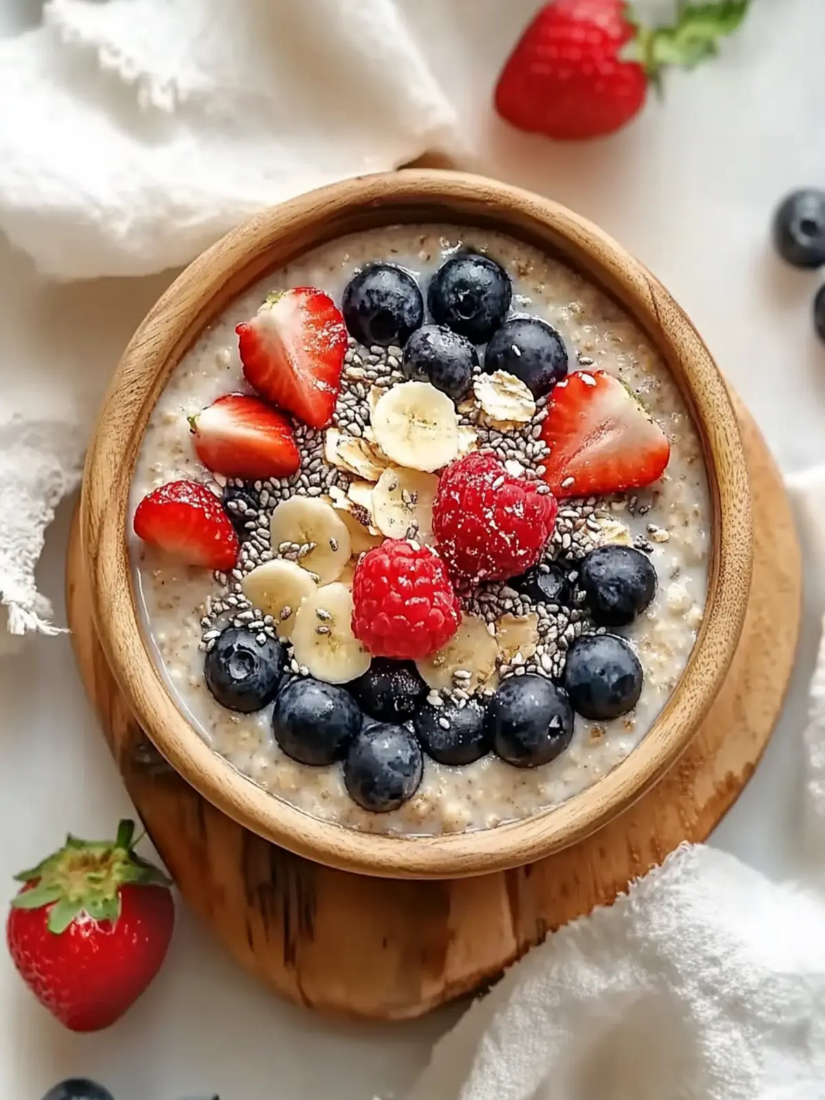 Simple High Protein Overnight Oats