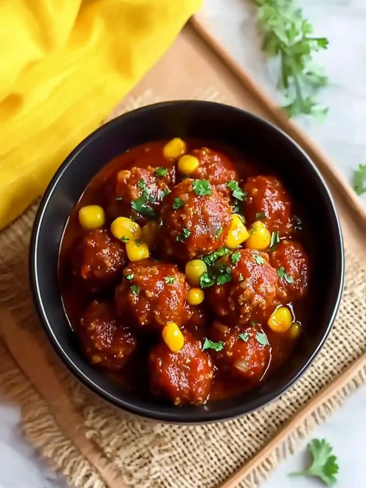Slow Cooker Chili Meatballs