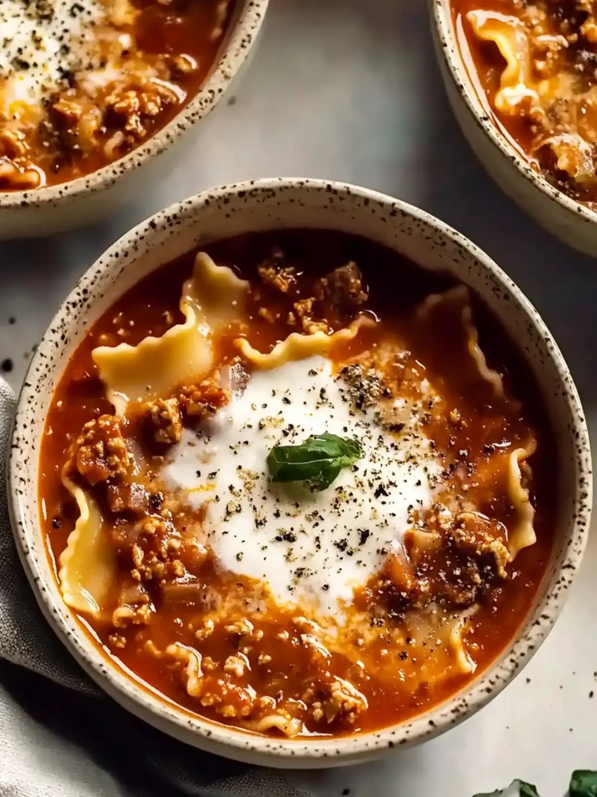 Lasagna Soup