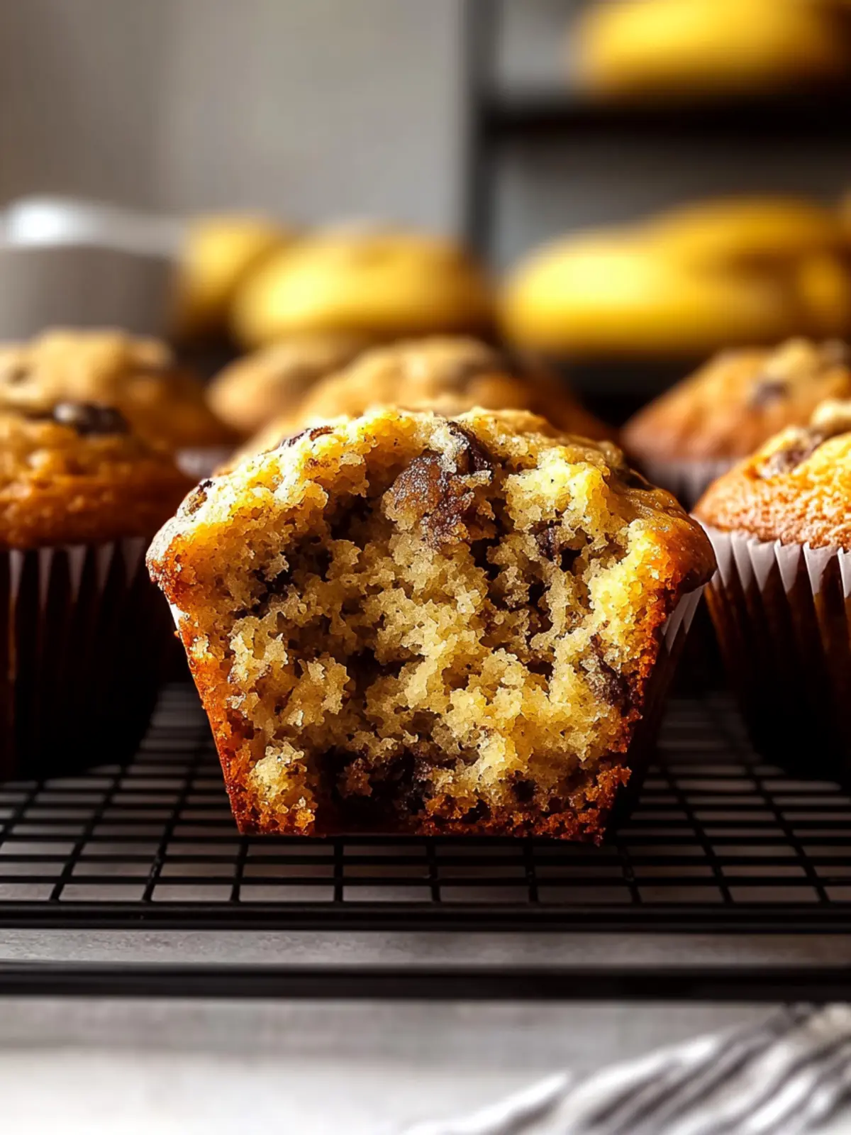 banana bread muffins