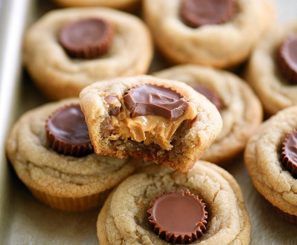 peanut butter cup cookies 1
