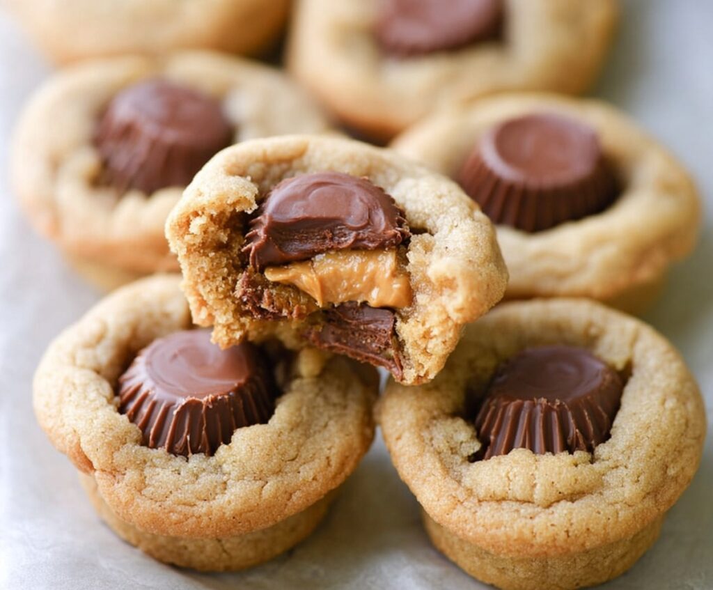 peanut butter cup cookies 1