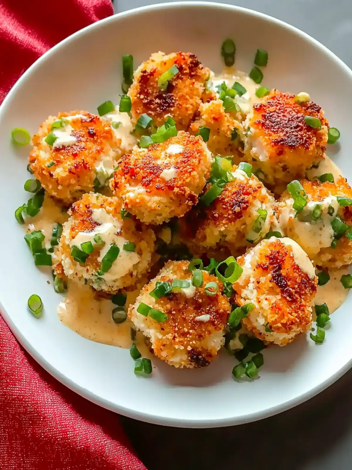 Parmesan Crusted Salmon Bites