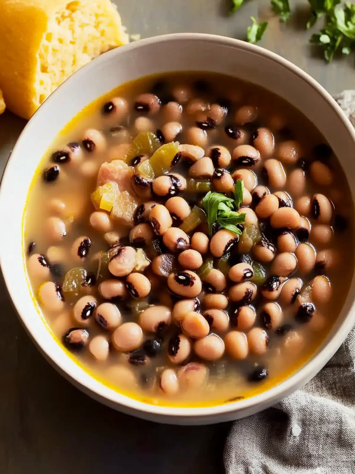 Savory Quick Crock Pot Black Eyed Peas for Cozy Comfort