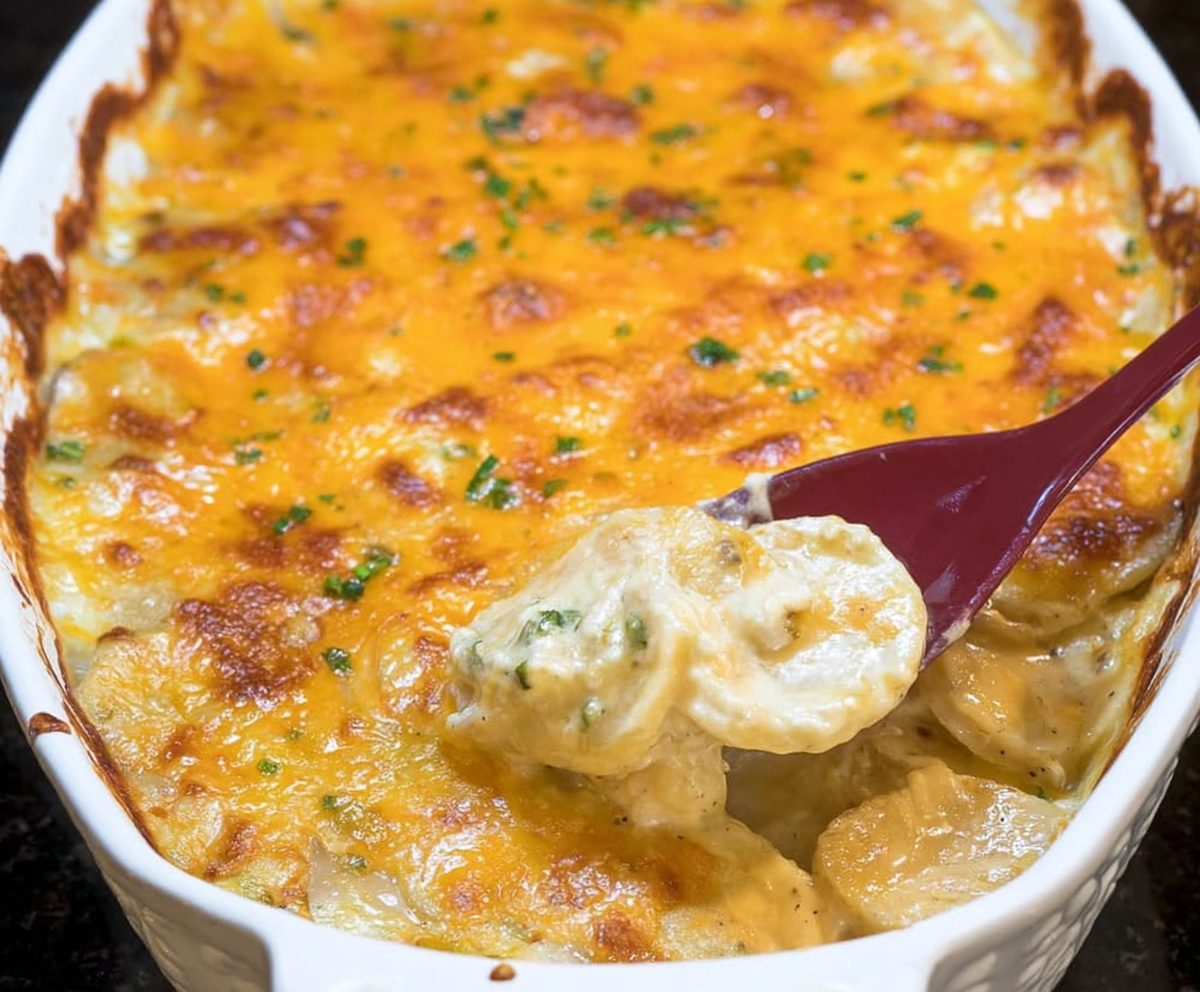 Easy Cheesy Scalloped Potatoes RECIPE
