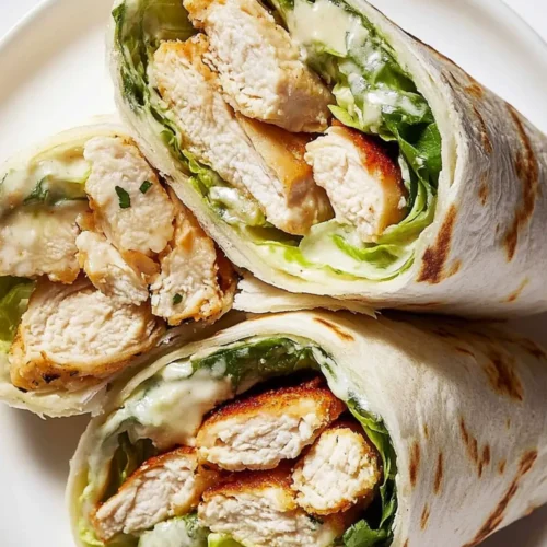 chicken ceasar wrap