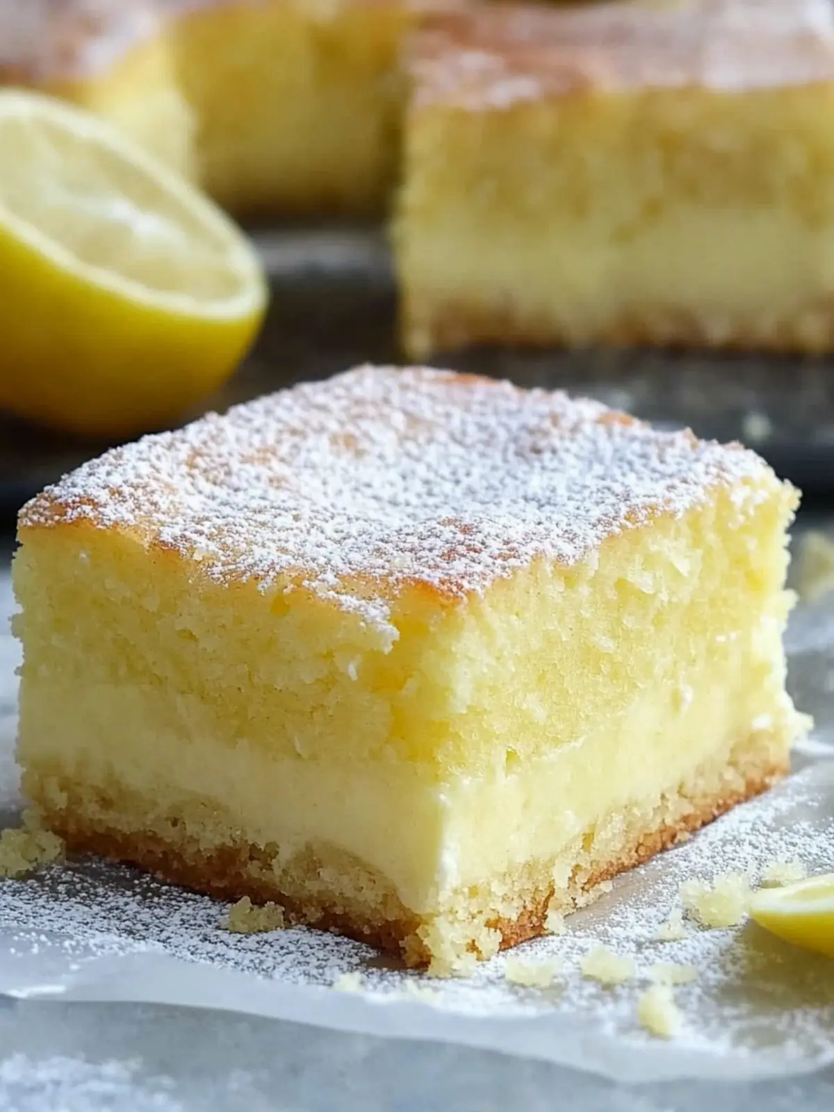 Lemon Custard Cake