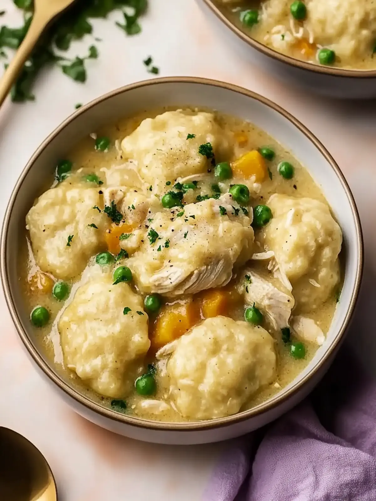 Warm Crockpot Chicken and Dumplings for Cozy Comfort Nights