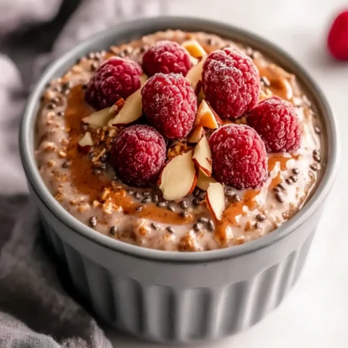 Almond Butter Overnight Oats