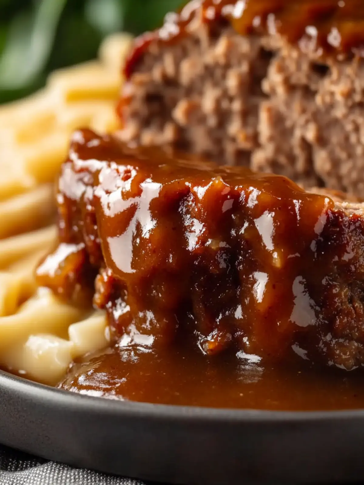 Homemade Meatloaf with Gravy