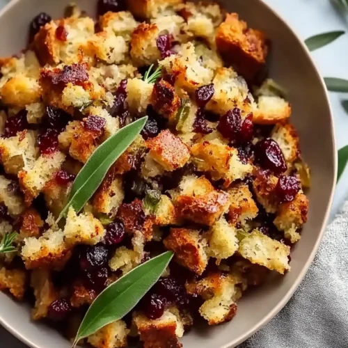 Traditional Cranberry Stuffing