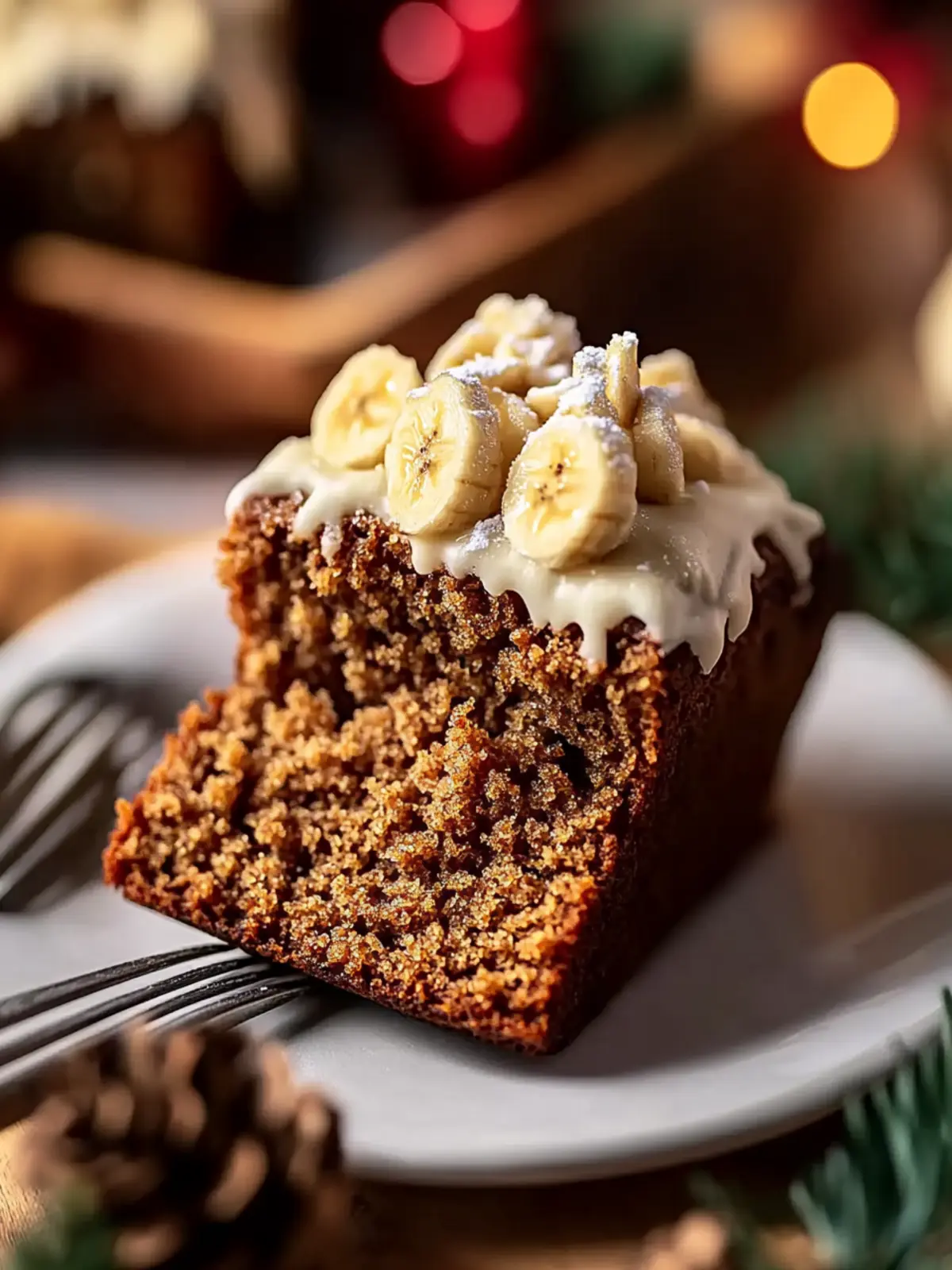 Perfect Gingerbread Banana Bread