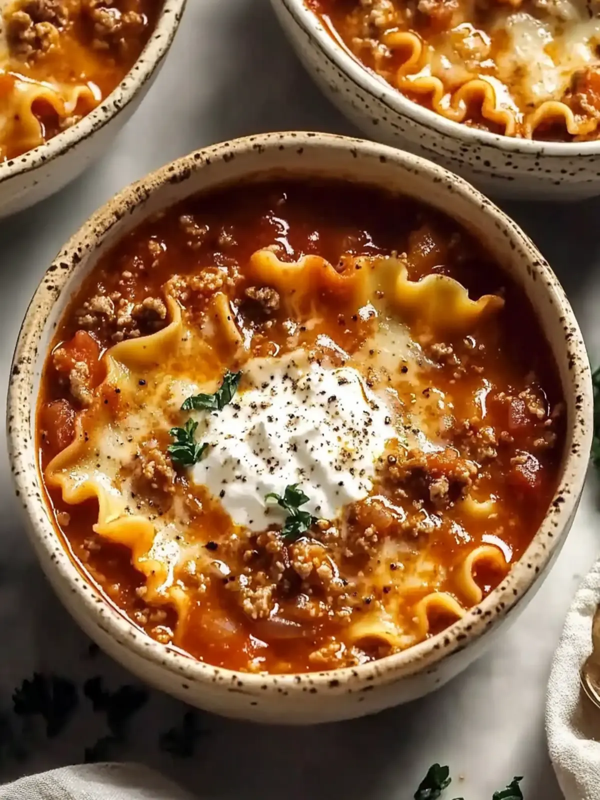 Lasagna Soup