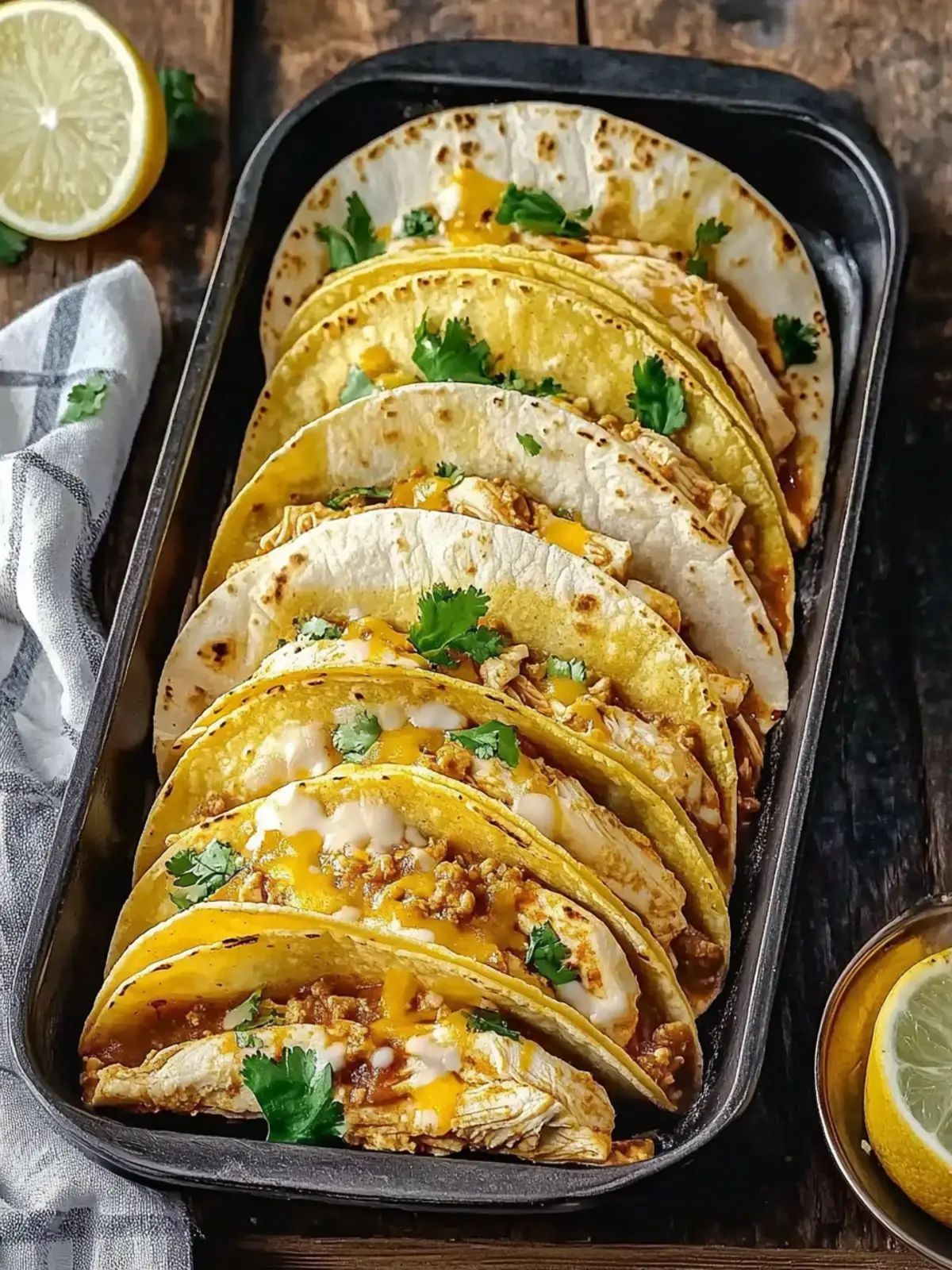 White Chicken Chili Tacos