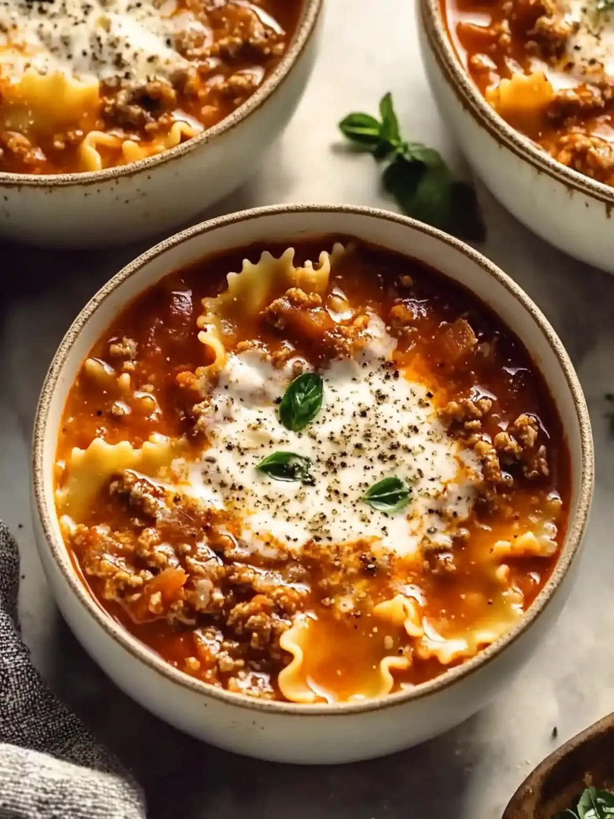 Lasagna Soup