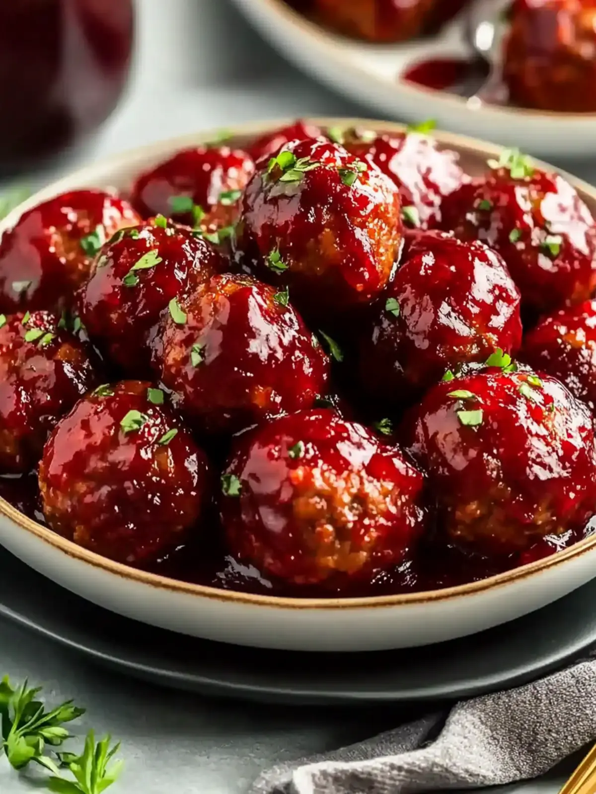 Perfect Cranberry Meatballs