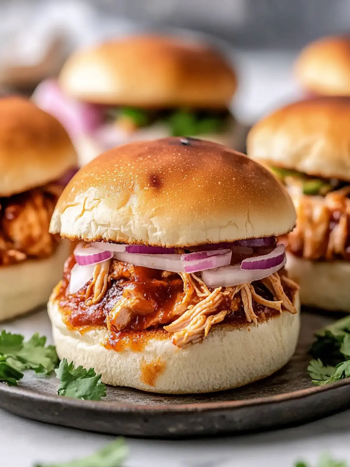 Delicious Classic BBQ Chicken Sliders: Perfect for Game Day