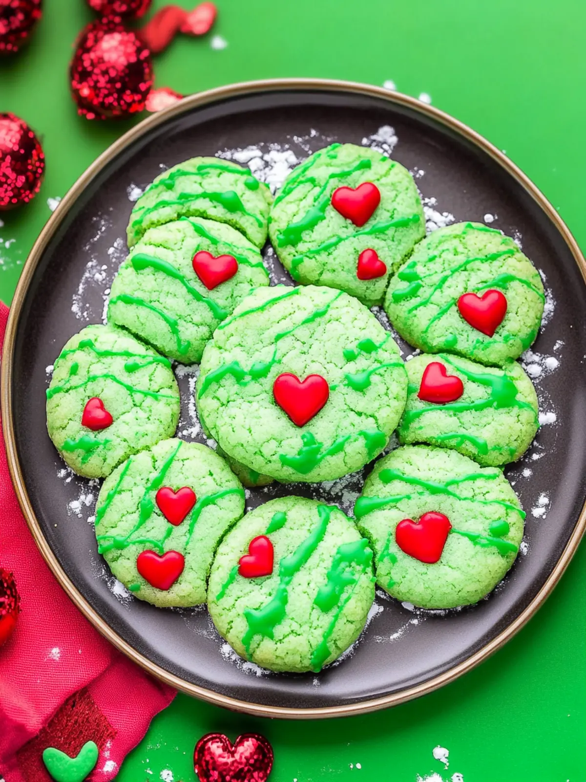 grinch cookies recipe