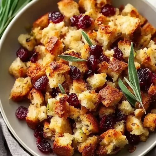 Traditional Cranberry Stuffing