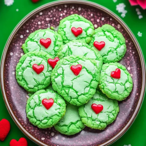 grinch cookies recipe