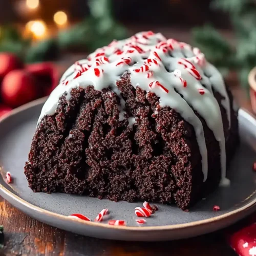 Festive Chocolate Peppermint Bread