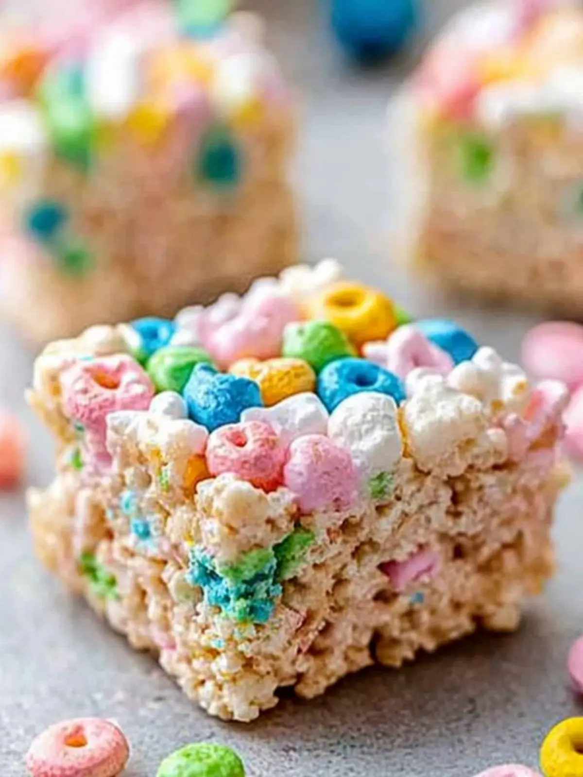 lucky charms rice crispy treats