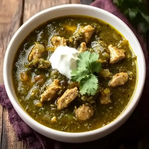 Simple Turkey Chili Verde
