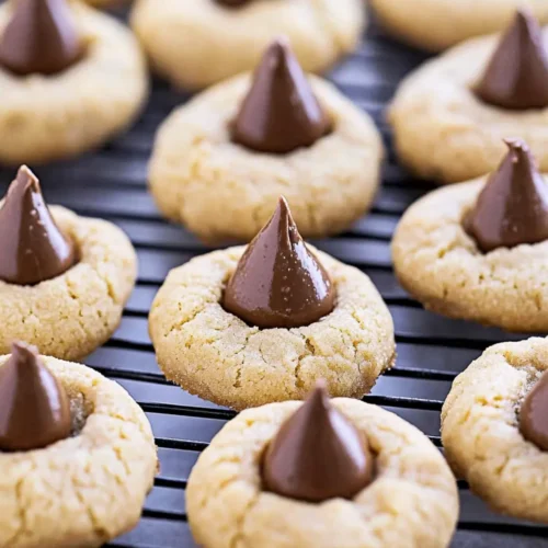 peanut butter blossom cookies