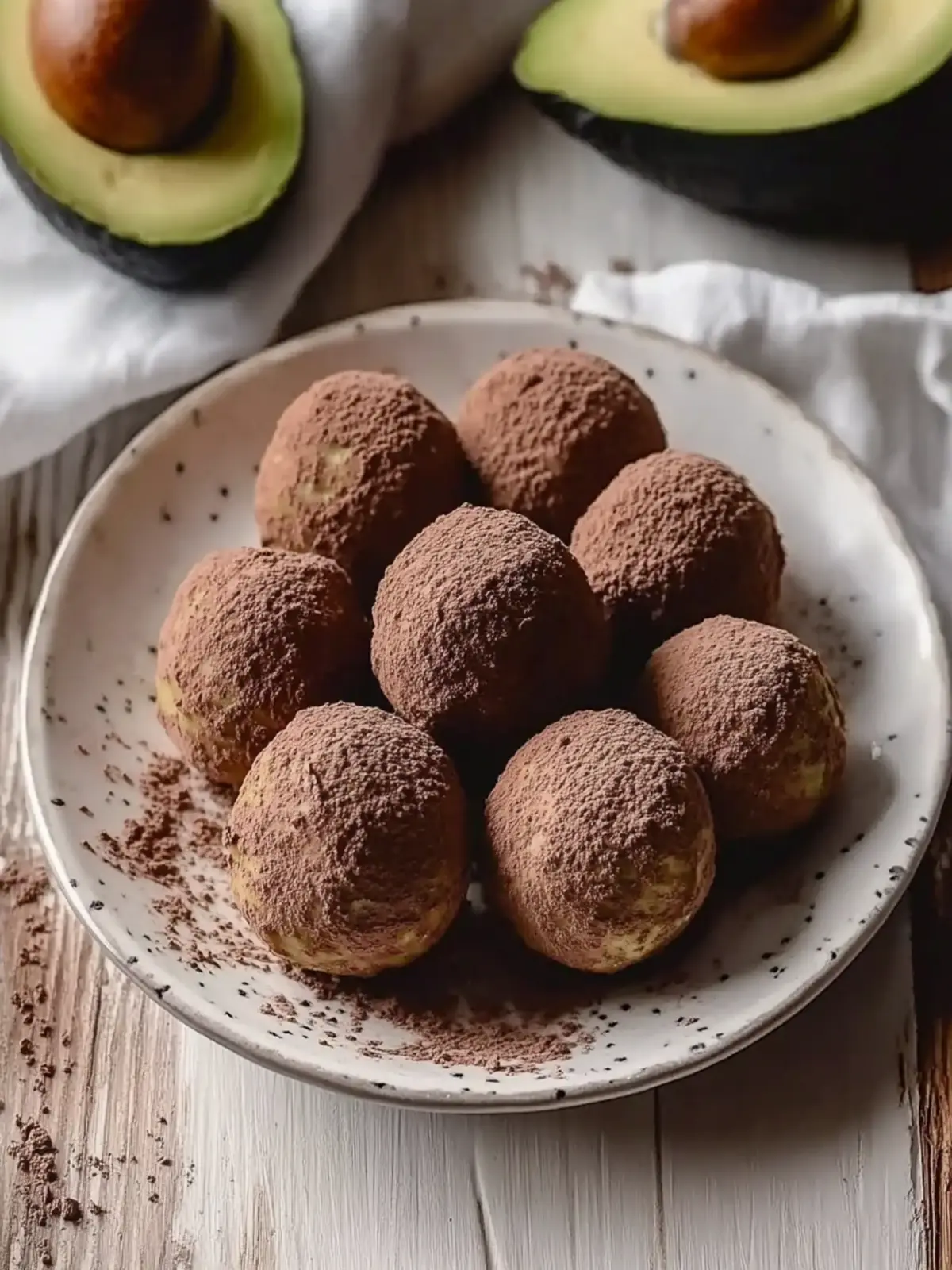 Keto Avocado Chocolate Ruffles