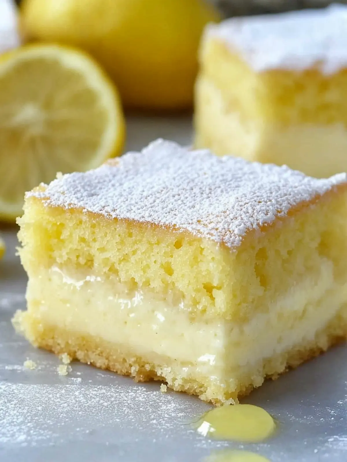 Lemon Custard Cake