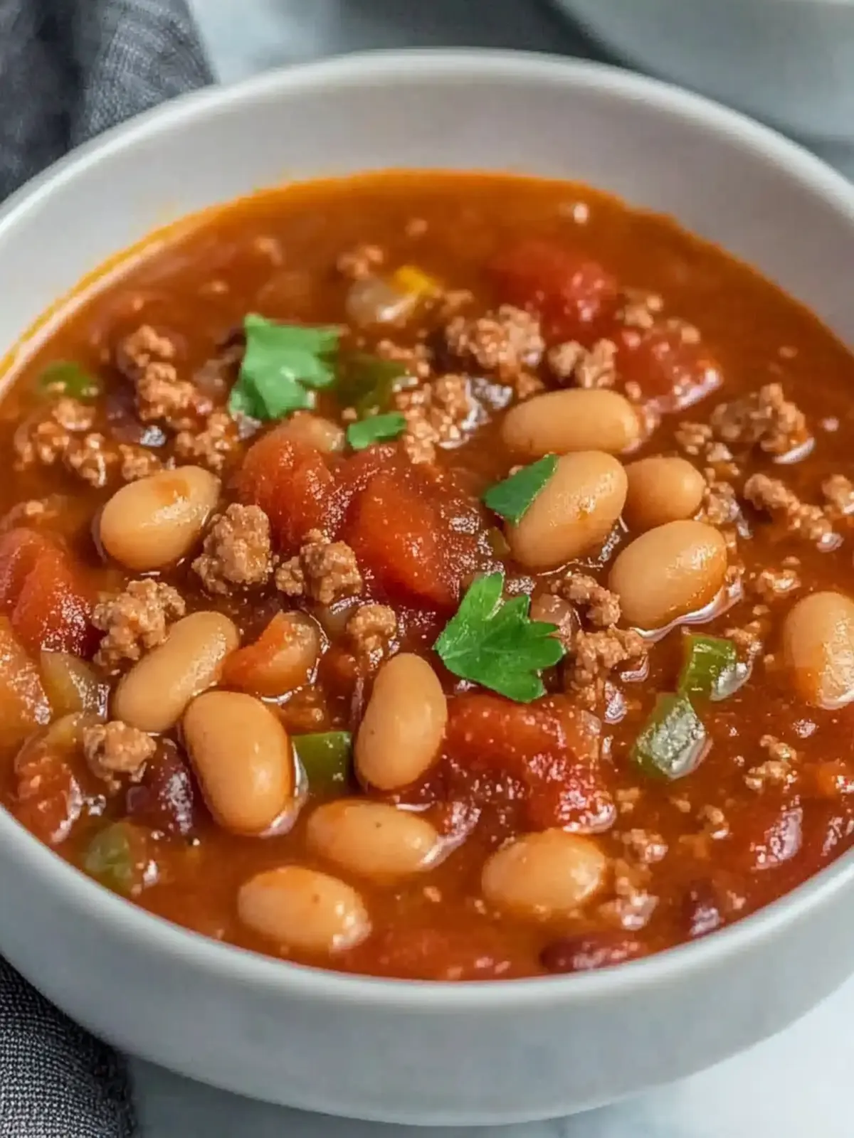 Filling Crockpot Chili Soup