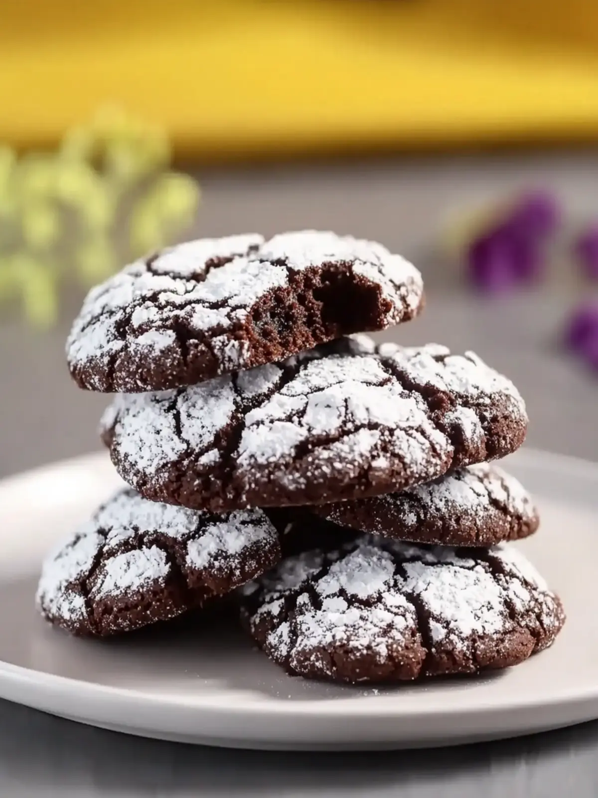 Amish Chocolate Crinkle Cookies