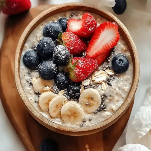 High Protein Overnight Oats