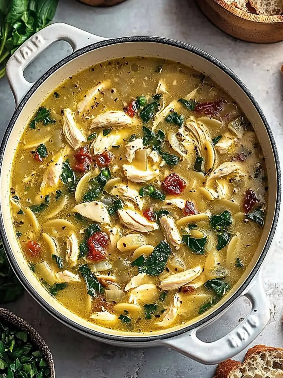 Homemade Gluten Free Marry Me Chicken Soup