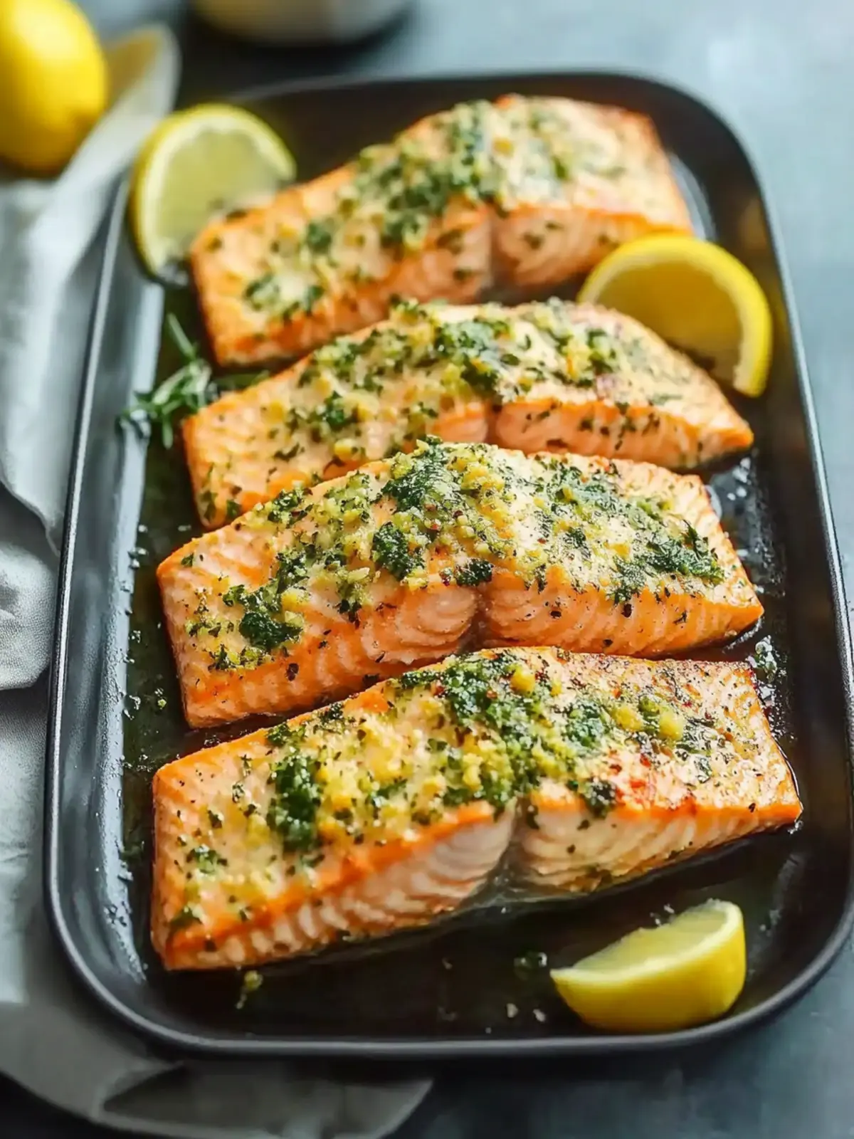 Herb Baked Salmon