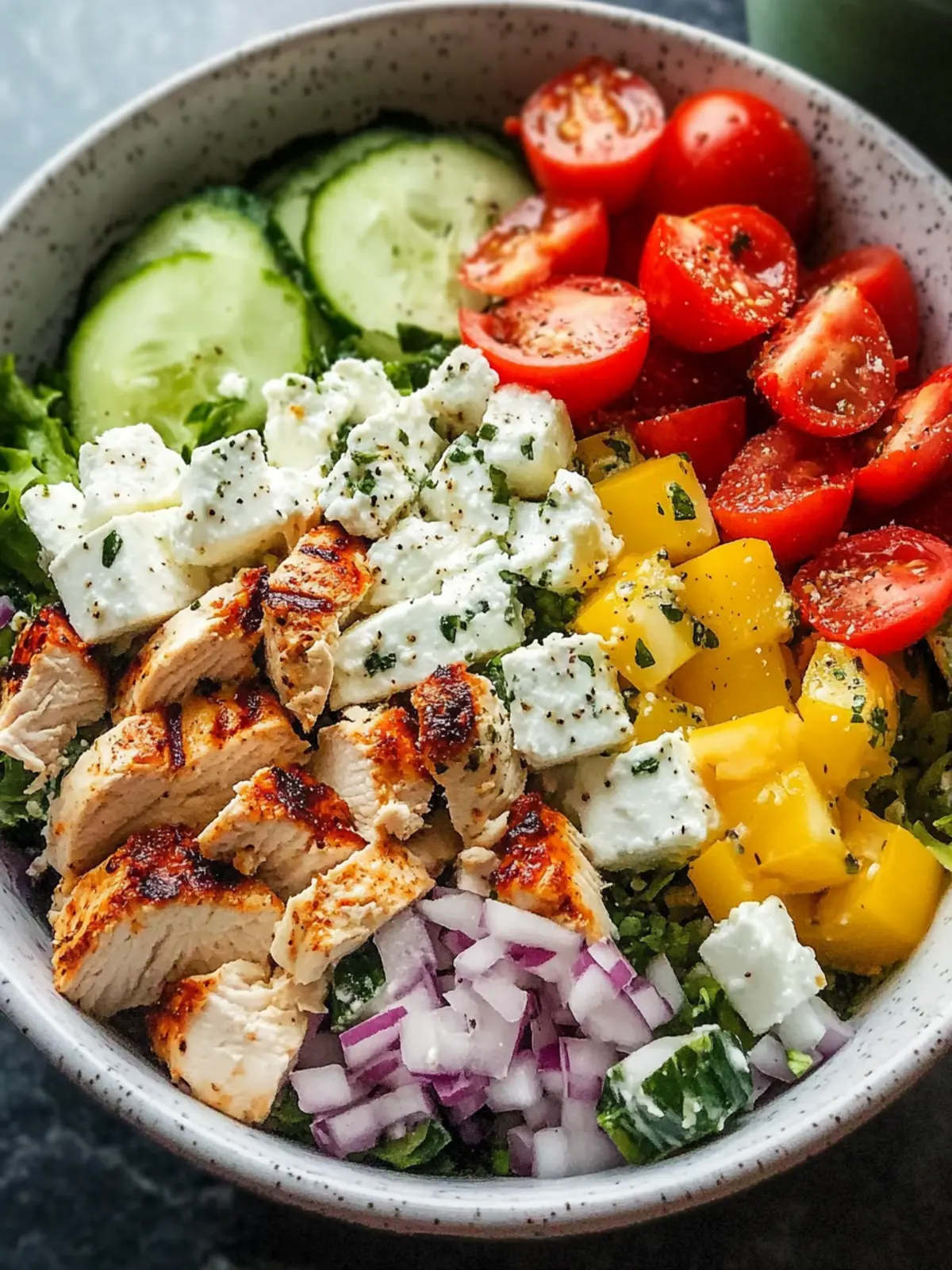 Greek Chicken Bowls