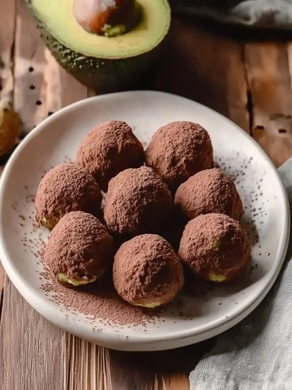 Keto Avocado Chocolate Ruffles