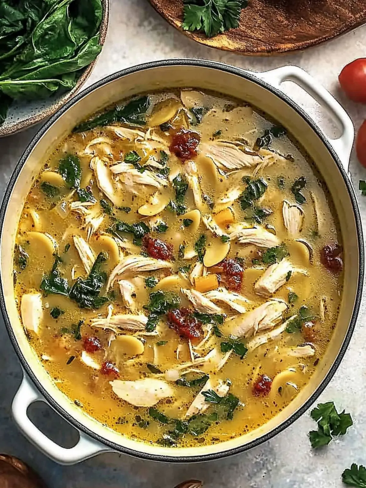 Homemade Gluten Free Marry Me Chicken Soup