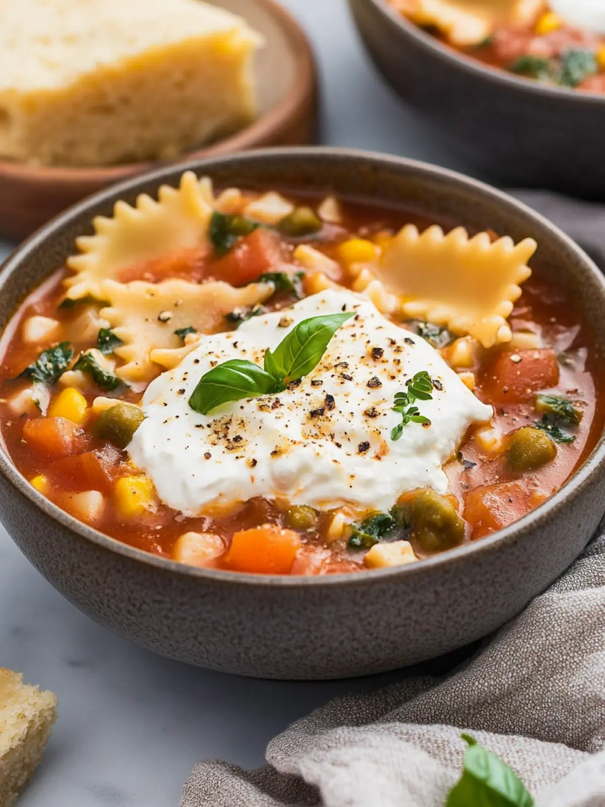 Veggie Lasagna Soup