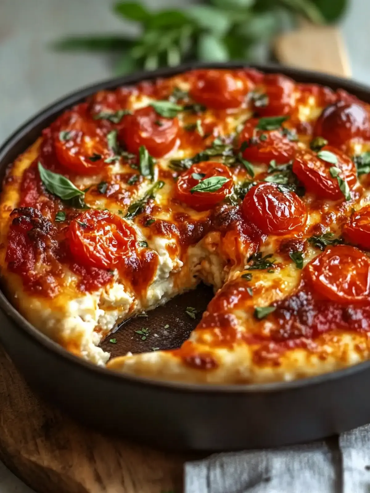 Best Cottage Cheese Pizza Bowl