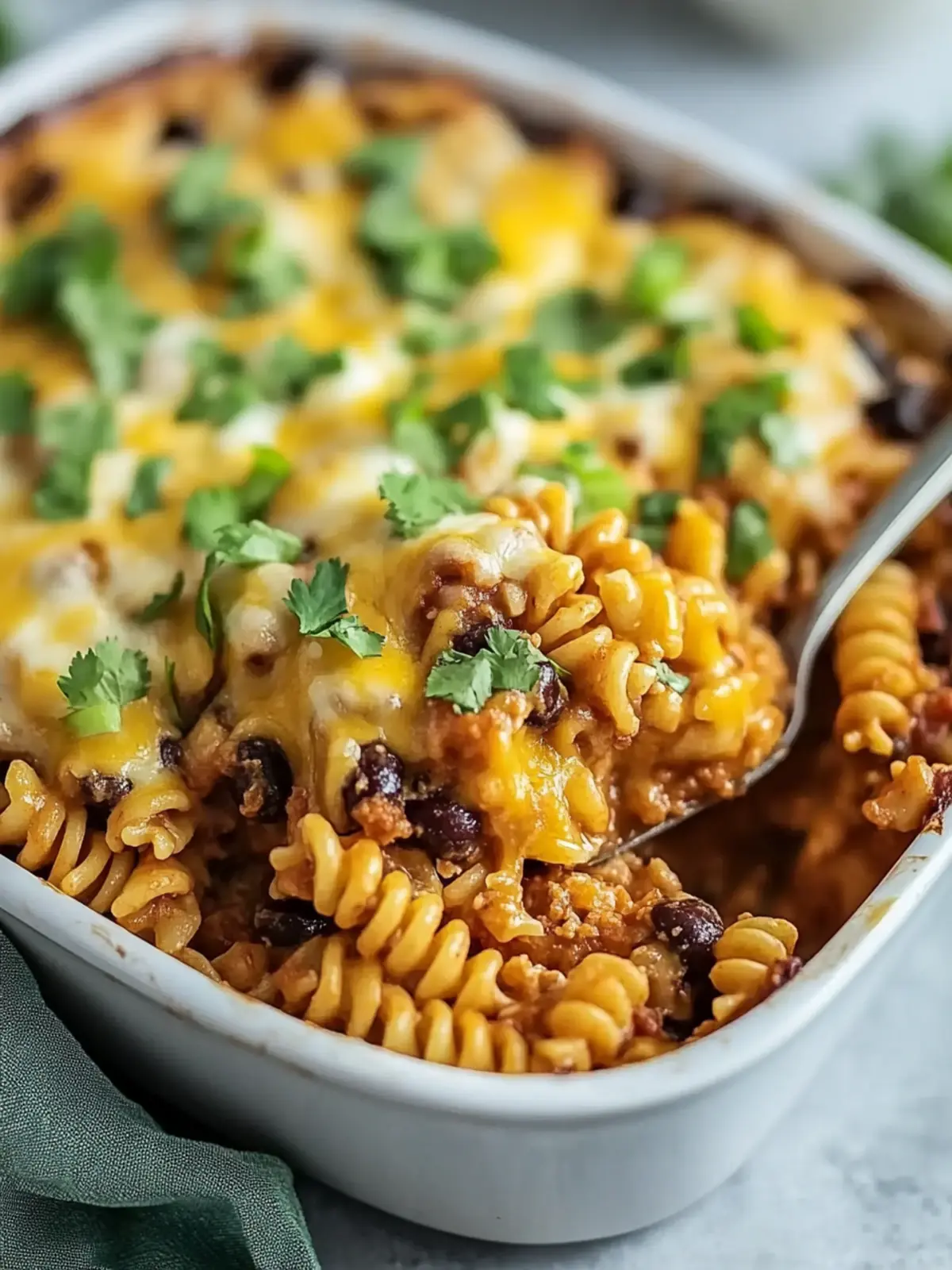 Loaded Taco Pasta Bake
