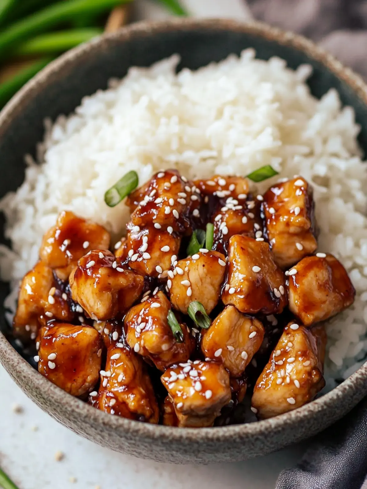 Healthy Sesame Chicken