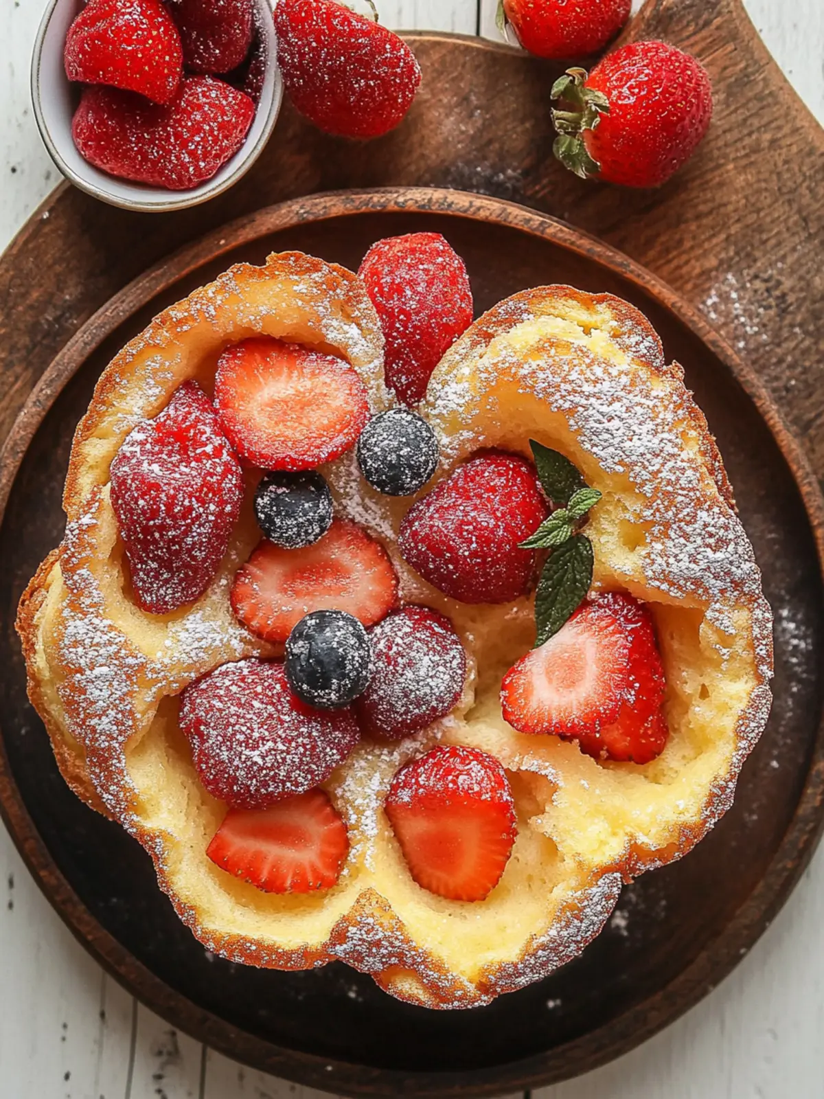 Mini Dutch Baby Pancakes