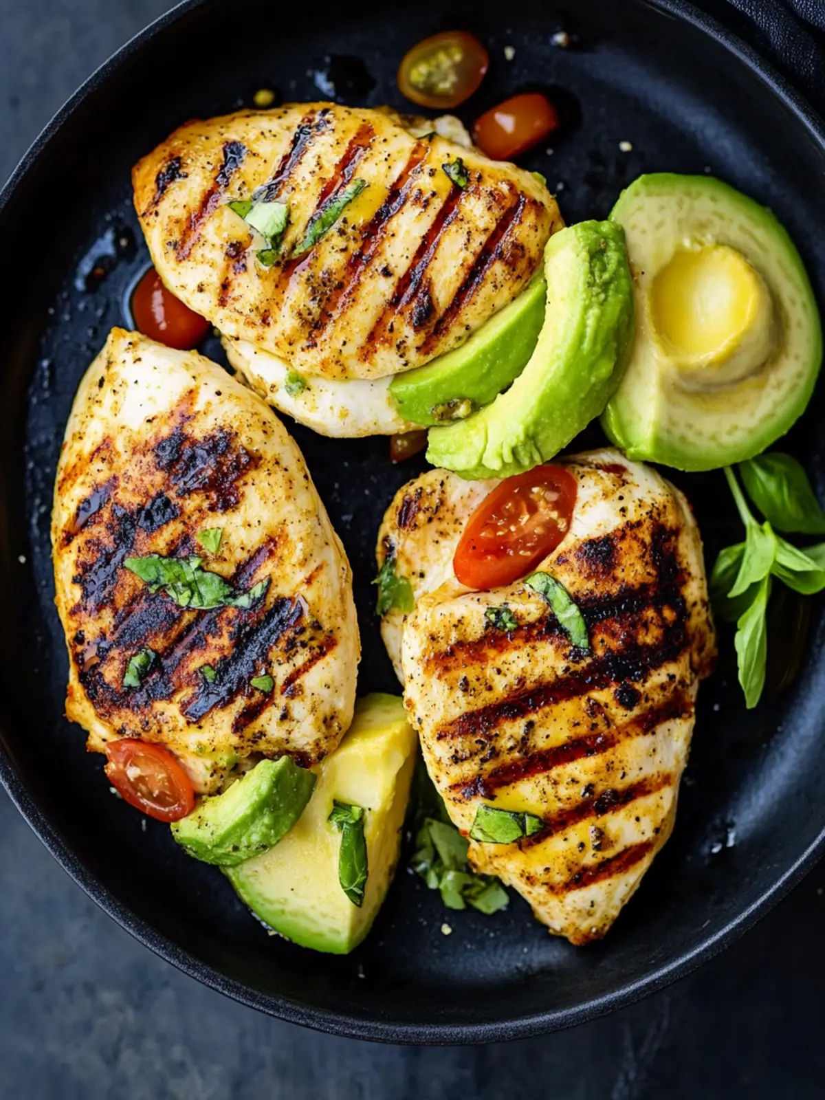 Grilled California Avocado Chicken