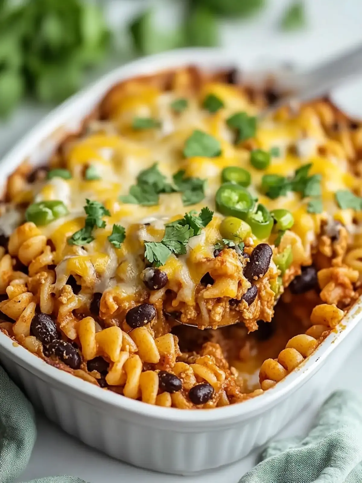 Loaded Taco Pasta Bake