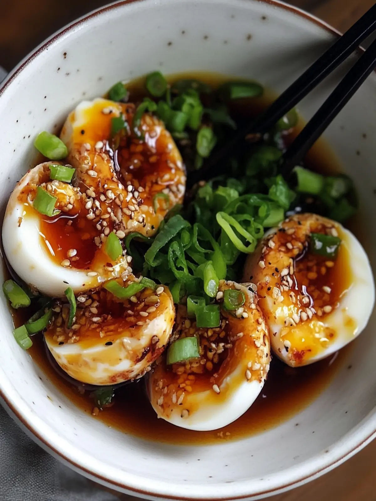 soy sauce eggs
