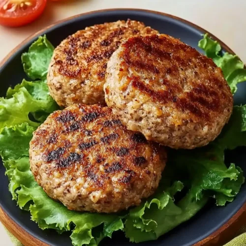 Garlic Ground Turkey Burgers