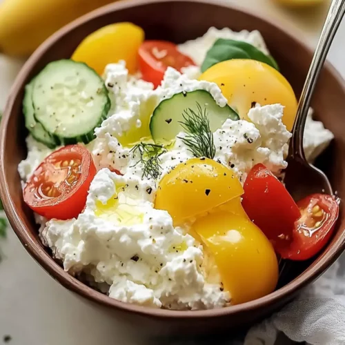 Best Greek Cottage Cheese Bowl