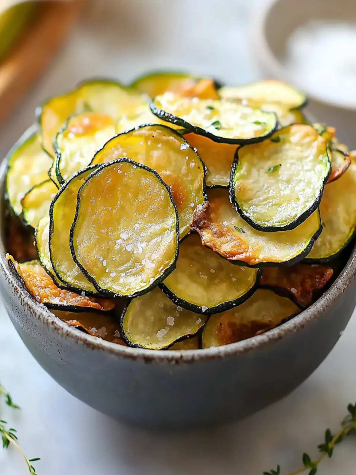 Best Salt and Vinegar Zucchini Chips