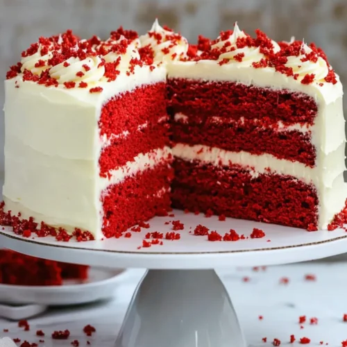 Classic Red Velvet Layer Cake with Cream Cheese Frosting